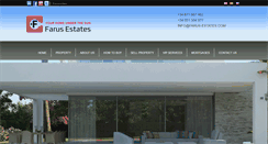 Desktop Screenshot of farus-estates.com